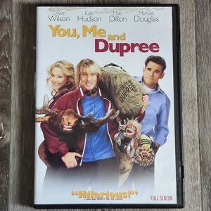 You Me And Dupree DVD 2006 Universal Studios Owen Wilson Kate Hudson Matt Dillon